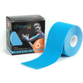 BronVit SPORT KINESIO TAPE CLASSIC Kinesio tejp, modrá, velikost