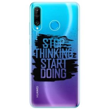 iSaprio Start Doing - black pro Huawei P30 Lite (stadob-TPU-HonP30lite)