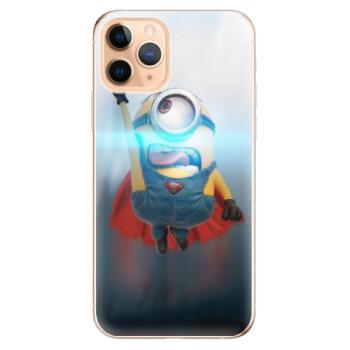 Odolné silikonové pouzdro iSaprio - Mimons Superman 02 - iPhone 11 Pro