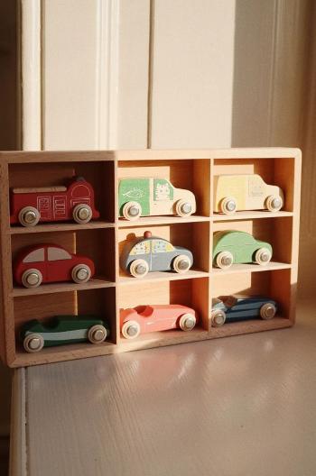 Sada autíček Konges Sløjd WOODEN MINI CARS FSC KS101744