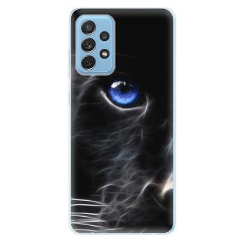 Odolné silikonové pouzdro iSaprio - Black Puma - Samsung Galaxy A72