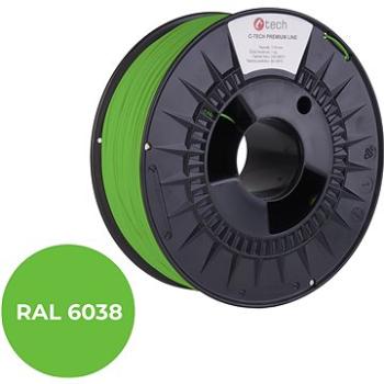 C-TECH filament PREMIUM LINE ASA luminiscenční zelená RAL6038 (3DF-P-ASA1.75-6038)