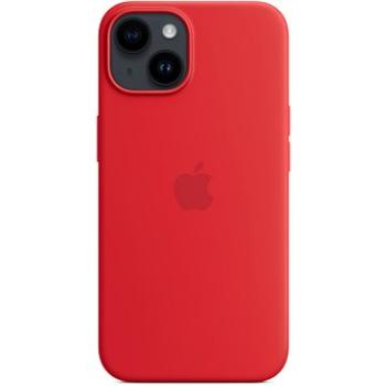 Apple iPhone 14 Silikonový kryt s MagSafe (PRODUCT)RED (MPRW3ZM/A)