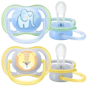 Cumi Philips AVENT Ultra air Pastel 0-6 m fiú, 2 db
