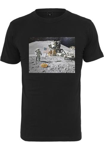 Mr. Tee Pizza Moon Landing Tee black - XXL