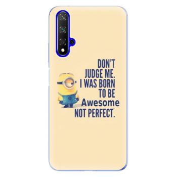 Odolné silikonové pouzdro iSaprio - Be Awesome - Huawei Honor 20