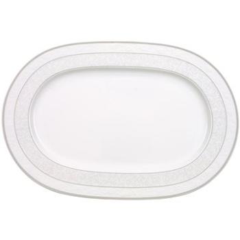 VILLEROY & BOCH GRAY PEARL Oválný, 35 cm (4003683201463)