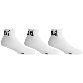 Everlast QUARTER EVERLAST SOCKS Középhosszú sportzokni, fehér, méret 39-42