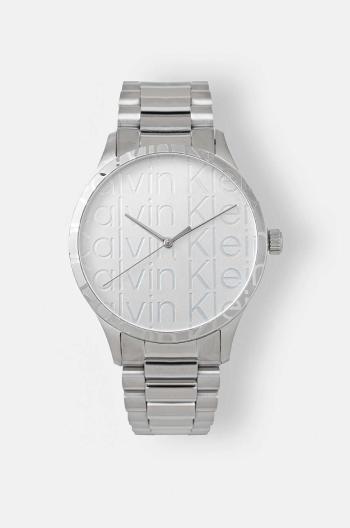 Hodinky Calvin Klein stříbrná barva, 25200342