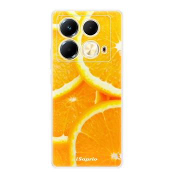 Odolné silikonové pouzdro iSaprio - Orange 10 - Infinix Note 40