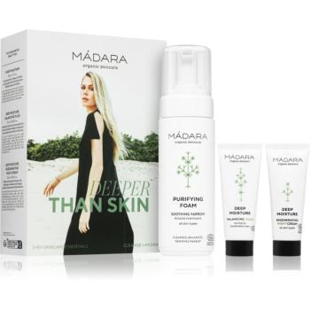 MÁDARA Deeper Than Skin Skincare Essential Set arcápoló szett