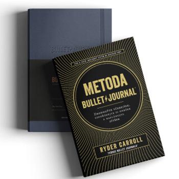 Balíček Metoda Bullet Journal + zápisník Leuchtturm1917 Edition2 - modrý - Ryder Carroll