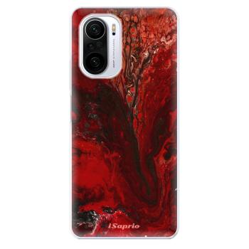 Odolné silikonové pouzdro iSaprio - RedMarble 17 - Xiaomi Poco F3