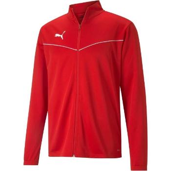 Puma TEAMRISE TRAINING POLY JACKET Pánská mikina, červená, velikost