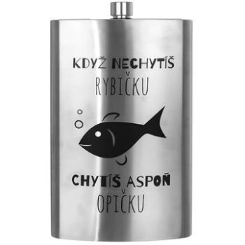 ORION Láhev kapesní nerez RYBIČKA MAXI 1,7 l (127701)