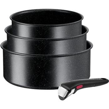 Tefal Sada nádobí 4 ks Ingenio Black Stone L3998902 (L3998902)