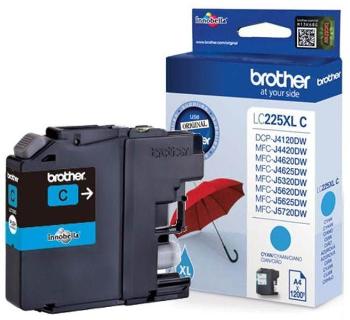 Tintapatron Brother LC-225XLC cián