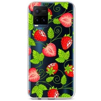 TopQ Vivo Y21s silikon Strawberries 68453 (Sun-68453)