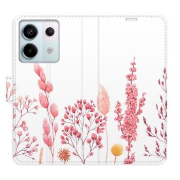 Flipové pouzdro iSaprio - Pink Flowers 03 - Xiaomi Redmi Note 13 Pro 5G / Poco X6 5G