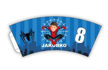 Personal Personalizované papierové poháre 6 ks - Spiderman