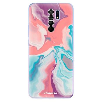 Odolné silikonové pouzdro iSaprio - New Liquid - Xiaomi Redmi 9