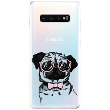 iSaprio The Pug pro Samsung Galaxy S10+ (pug-TPU-gS10p)