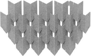 Mega Acoustic DART-PET 12 Pieces Gray Absorpční penový panel