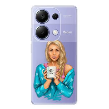 Odolné silikonové pouzdro iSaprio - Coffe Now - Blond - Xiaomi Redmi Note 13 Pro