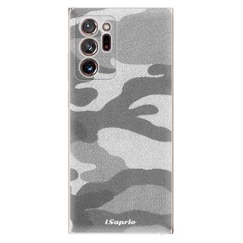 Odolné silikonové pouzdro iSaprio - Gray Camuflage 02 - Samsung Galaxy Note 20 Ultra