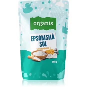 Organis Epsomská sůl s vitamínem C sůl do koupele 1000 g