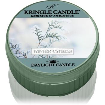 Kringle Candle Winter Cypress čajová svíčka 42 g