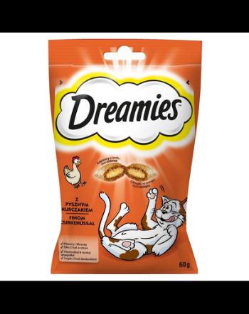 DREAMIES recompense pisici, cu pui 60 g