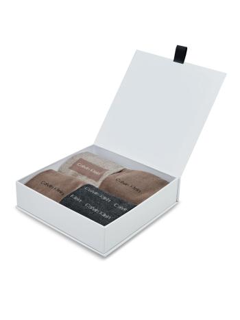 Calvin Klein pánské ponožky 4pack - ONE (002)