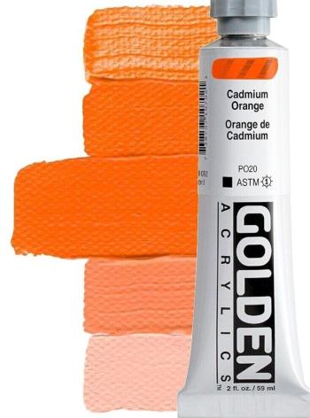 Golden Artist Colors Heavy Body Akrylová barva Cadmium Orange 59 ml 1 ks