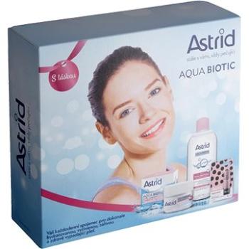 ASTRID AQUA BIOTIC TRIPACK Denní a noční krém pro suchou a citlivou pleť 50 ml + Micelární voda 3 v  (8592297007005)