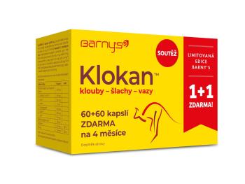 Barny´s Klokan limitovaná edice 60+60 kapslí