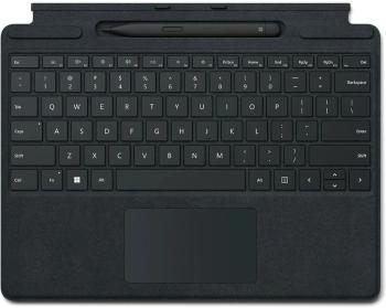 Billentyűzet Microsoft Surface  Pro X/Pro 8/Pro 9 Signature Keyboard + Pen Black ENG