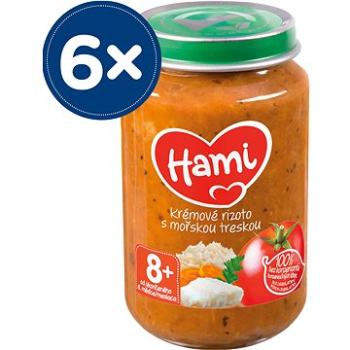 Hami Krémové rizoto s mořskou treskou 6× 200 g (5900852920752)