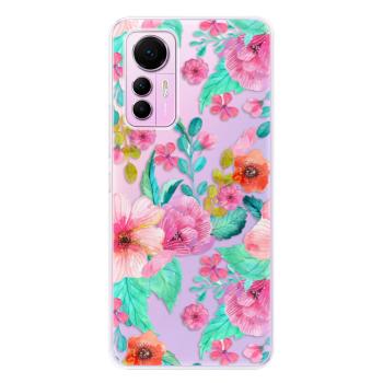 Odolné silikonové pouzdro iSaprio - Flower Pattern 01 - Xiaomi 12 Lite