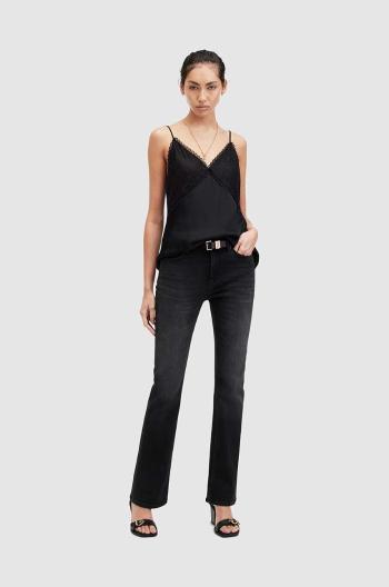 Džíny AllSaints HALDAN dámské, medium waist