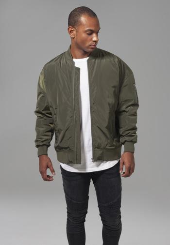 Urban Classics Oversized Bomber Jacket dark olive - L