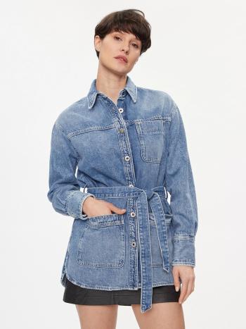 Pepe Jeans dámská modrá džínová bunda - ML (000)