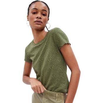 GAP FLORAL JACQUARD BABY Dámské tričko, khaki, velikost