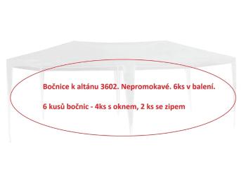 Bočnice k altánu 3602 6ks s okny ROJAPLAST