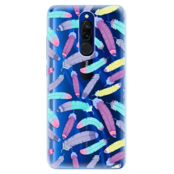 Odolné silikonové pouzdro iSaprio - Feather Pattern 01 - Xiaomi Redmi 8