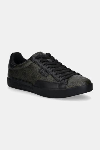 Sneakers boty Guess CASERTA zelená barva, FMFCAS FAL12