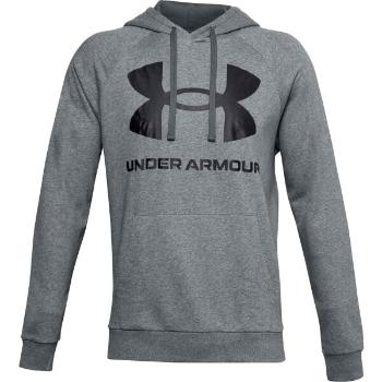 Under Armour RIVAL Pánská mikina, šedá, velikost