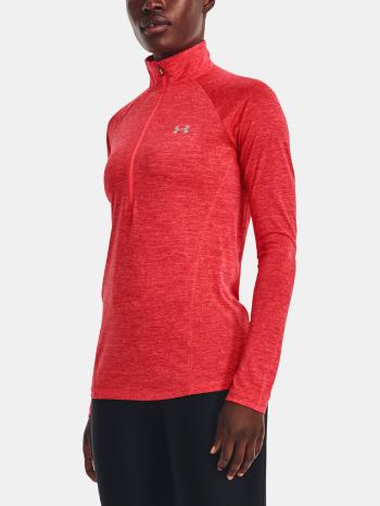 Under Armour Tech 1/2 Zip - Twist Triko Červená