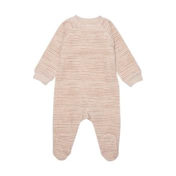 Fixoni Romper oblek LS Velour Cameo Rose