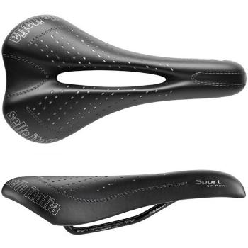 Selle Italia SPORT GEL FLOW Pánské sedlo na kolo, černá, velikost